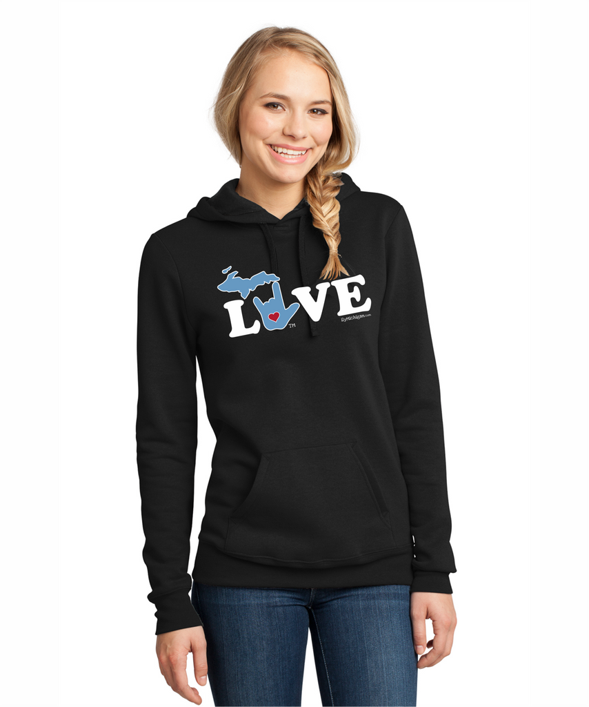 ILY Michigan Hooded Sweatshirt